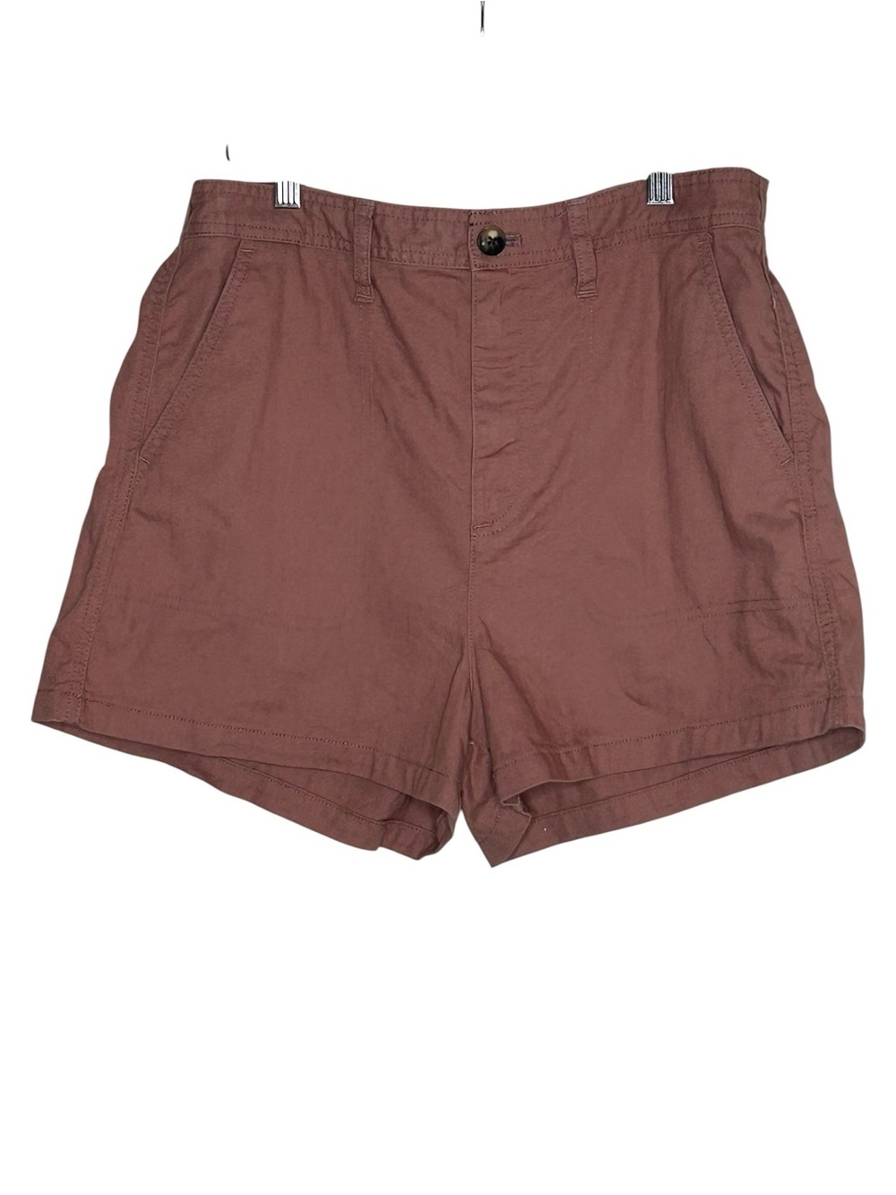 Madewell EUC Vintage style High-Waist Camp Shorts in Dusty Rose SzM Utility